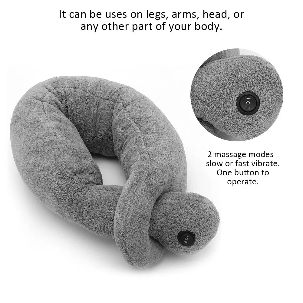 Resting neck Pillow massager